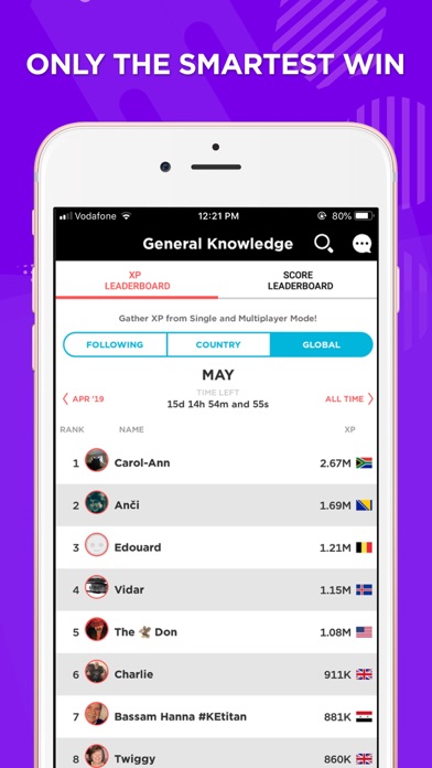 QuizUp®游戏截图