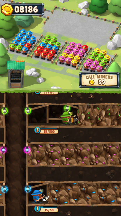 Miner Sort游戏截图