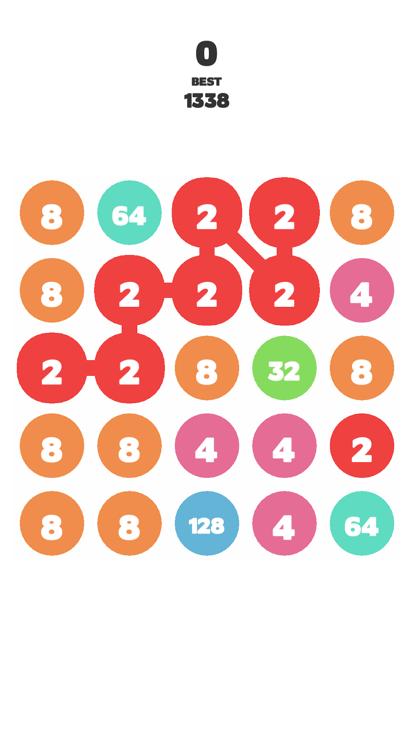 Merge Dots - 2048 Puzzle Games游戏截图