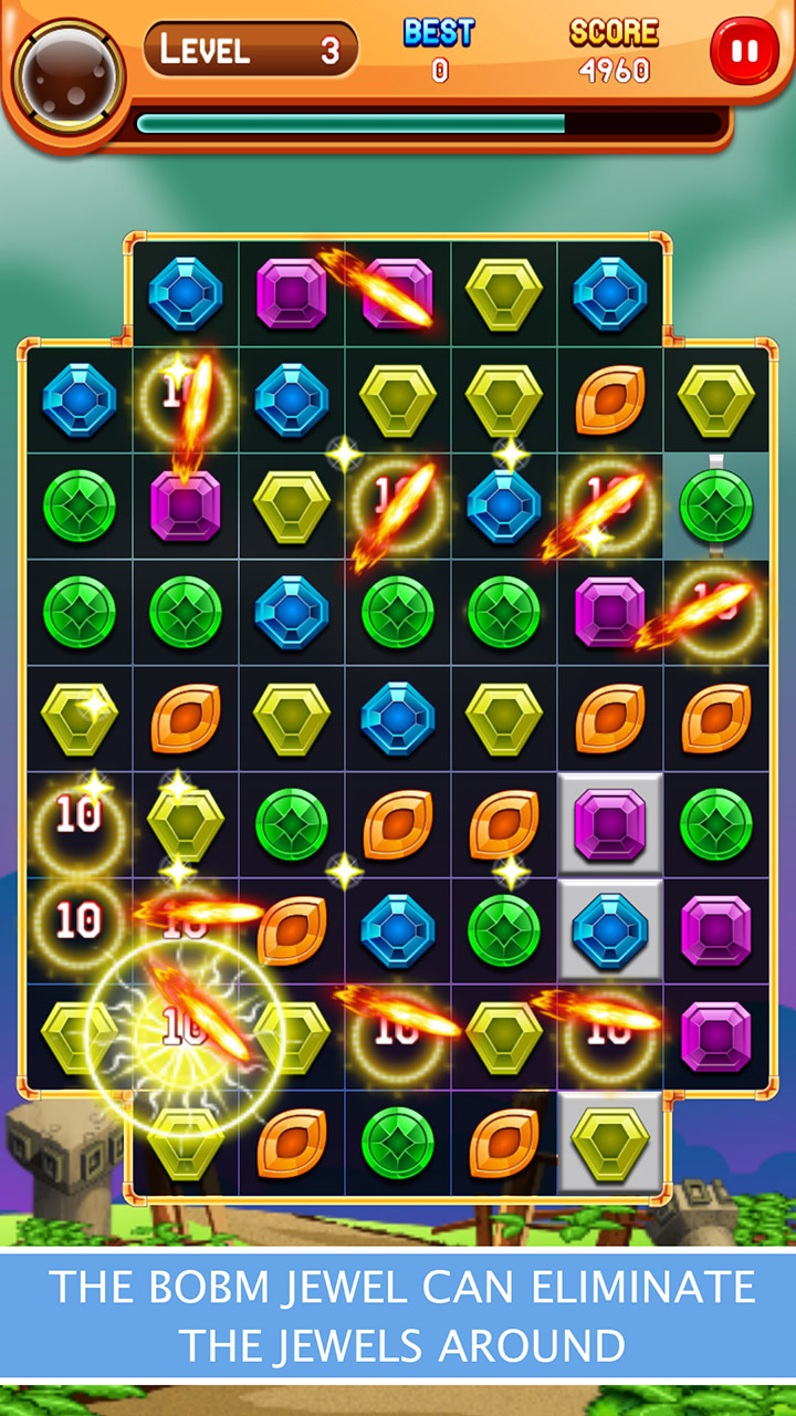 梦幻宝石消除游戏截图