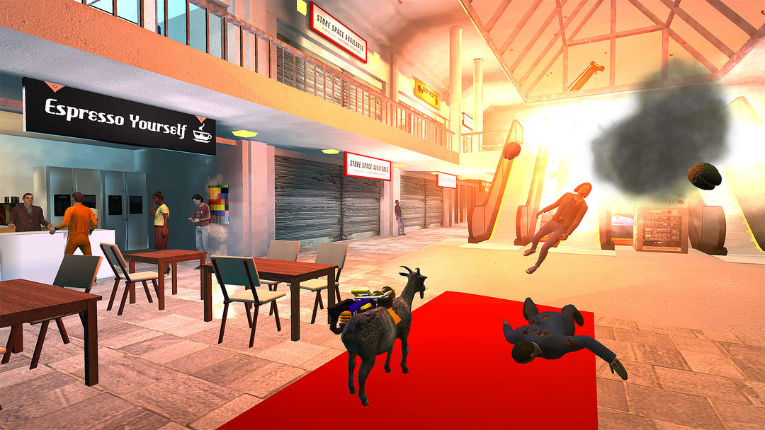 Goat Simulator GoatZ游戏截图