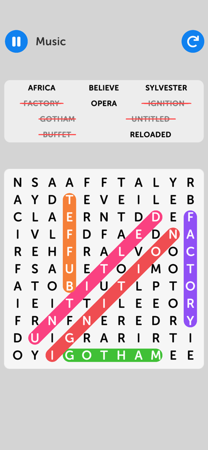 Word Search - Fun Word Game游戏截图