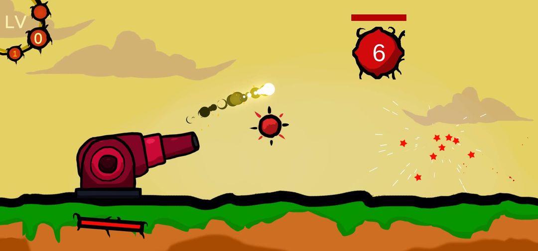 大炮模拟器游戏截图