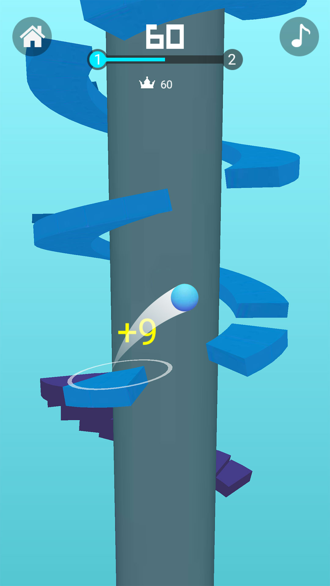 球球跳跳塔游戏截图