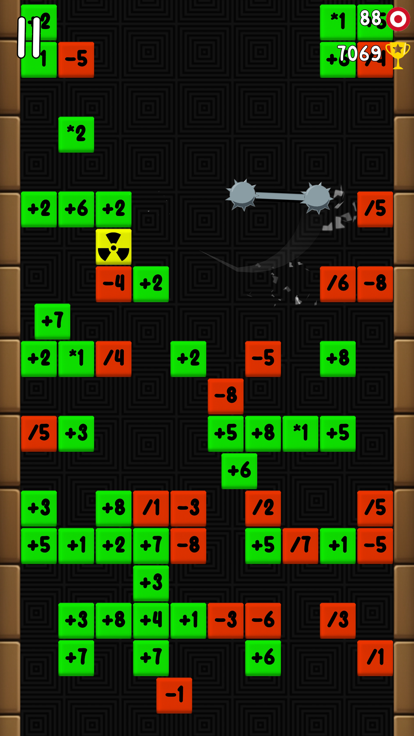 破坏球 - 掉落并击中游戏截图