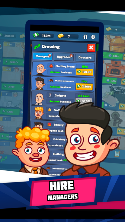 放置资本大亨唱首歌游戏截图