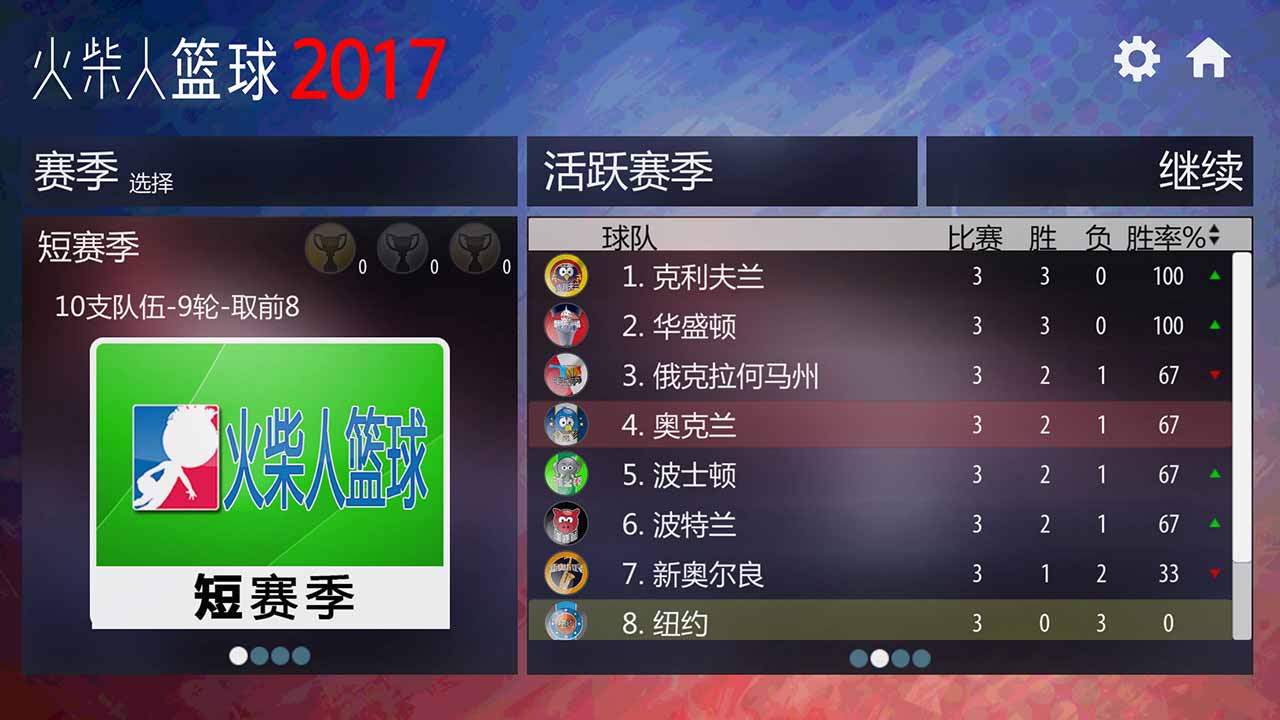 火柴人篮球2017游戏截图