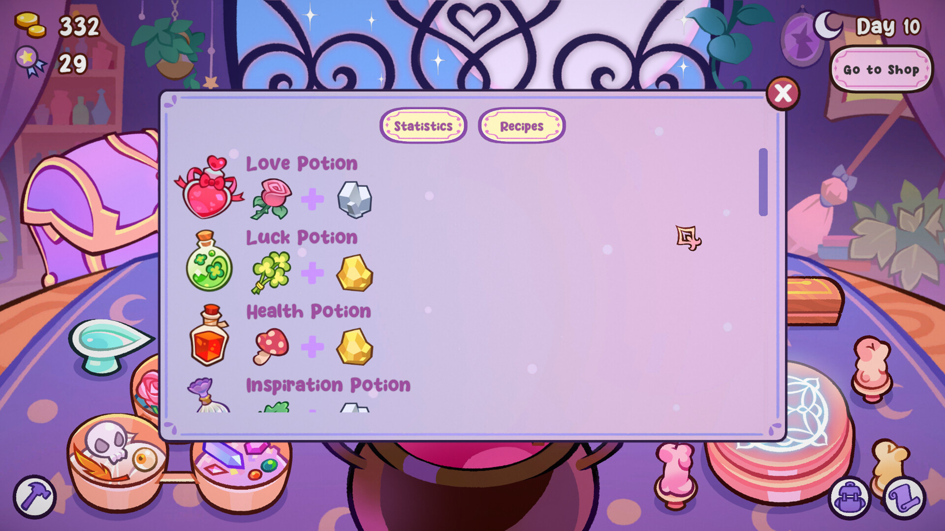 魔药小铺游戏截图