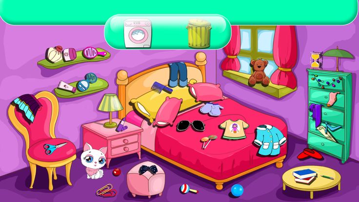 小公主安娜家务小游戏-单机打扫卫生游戏大全游戏截图