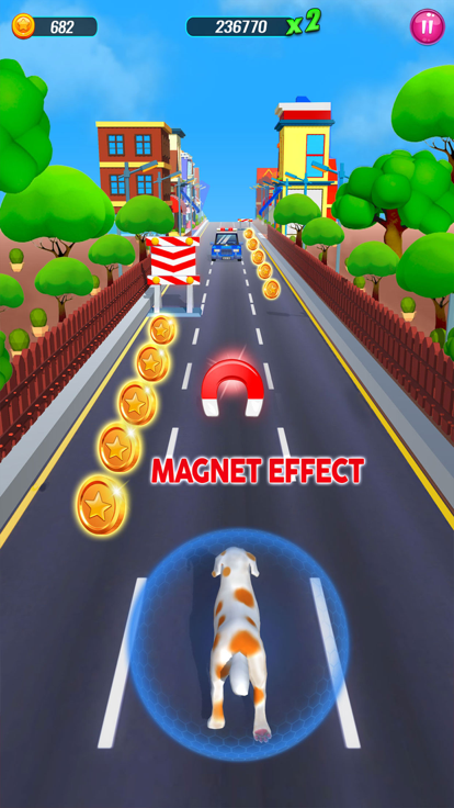 Puppy Dog Pet Run Game游戏截图