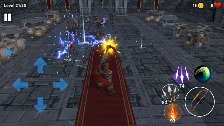 Archer Thunder: Battle 3d game游戏截图