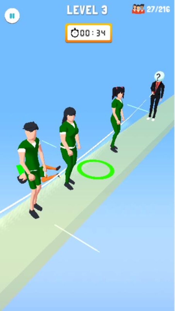 鱿鱼游戏生存大闯关游戏截图