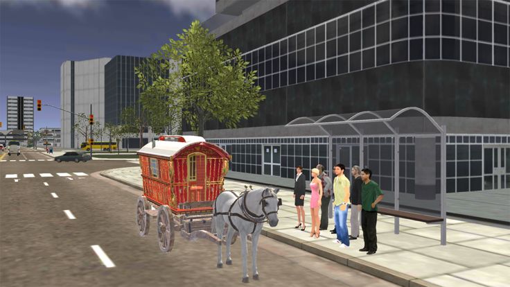 Horse Coach Simulator 3D游戏截图