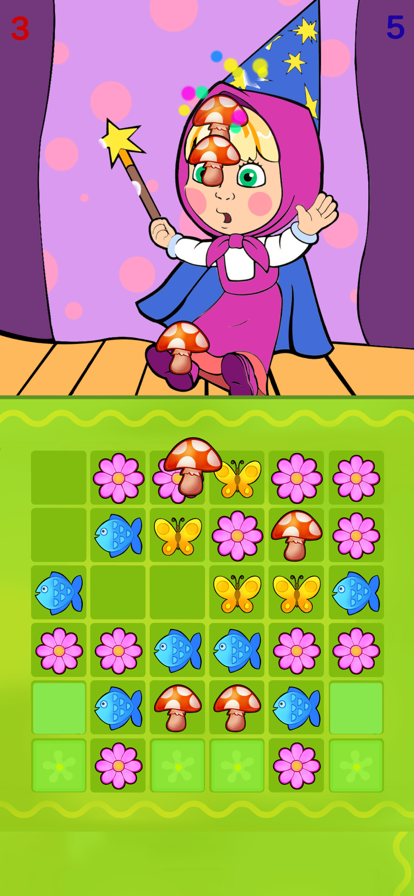 Masha and the Bear: Connect游戏截图