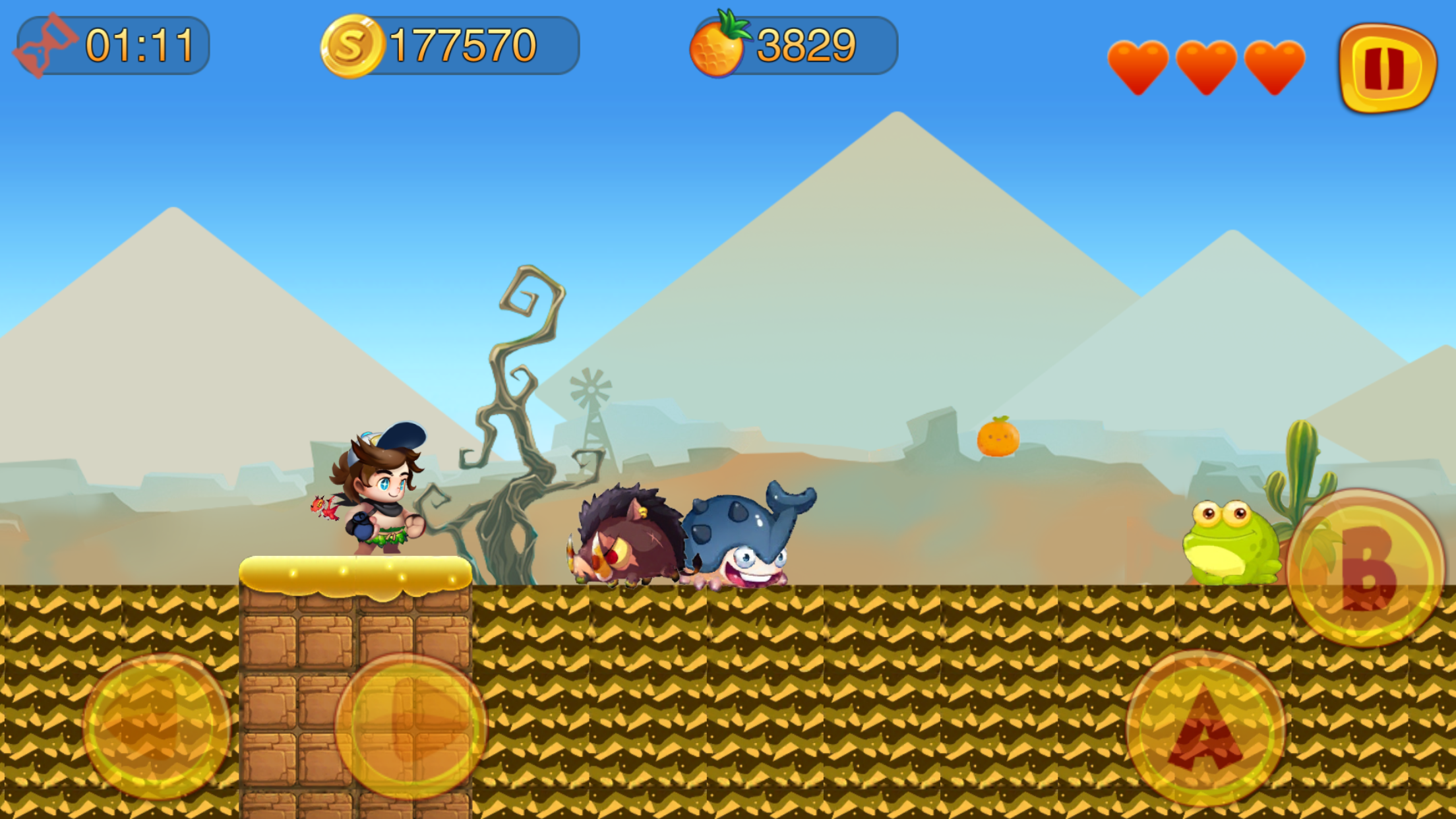 名人冒险岛游戏截图