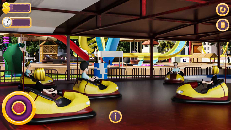 Stickman Uphill Water Slide 3D游戏截图