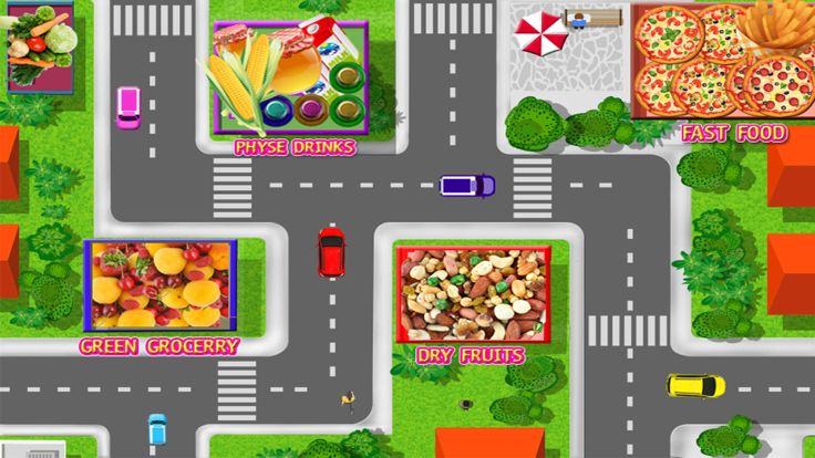 城市 女孩 超市 购物游戏截图