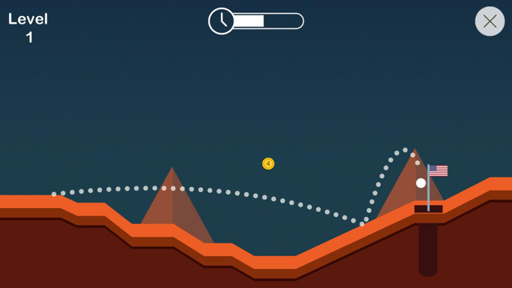 迷你高尔夫游戏 - 一杆进洞游戏截图