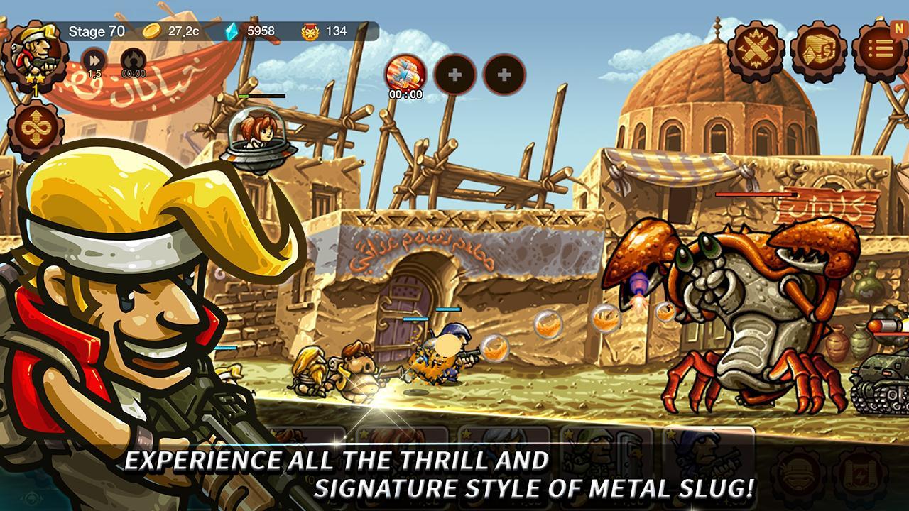 Screenshot of Metal Slug Infinity : Idle Game