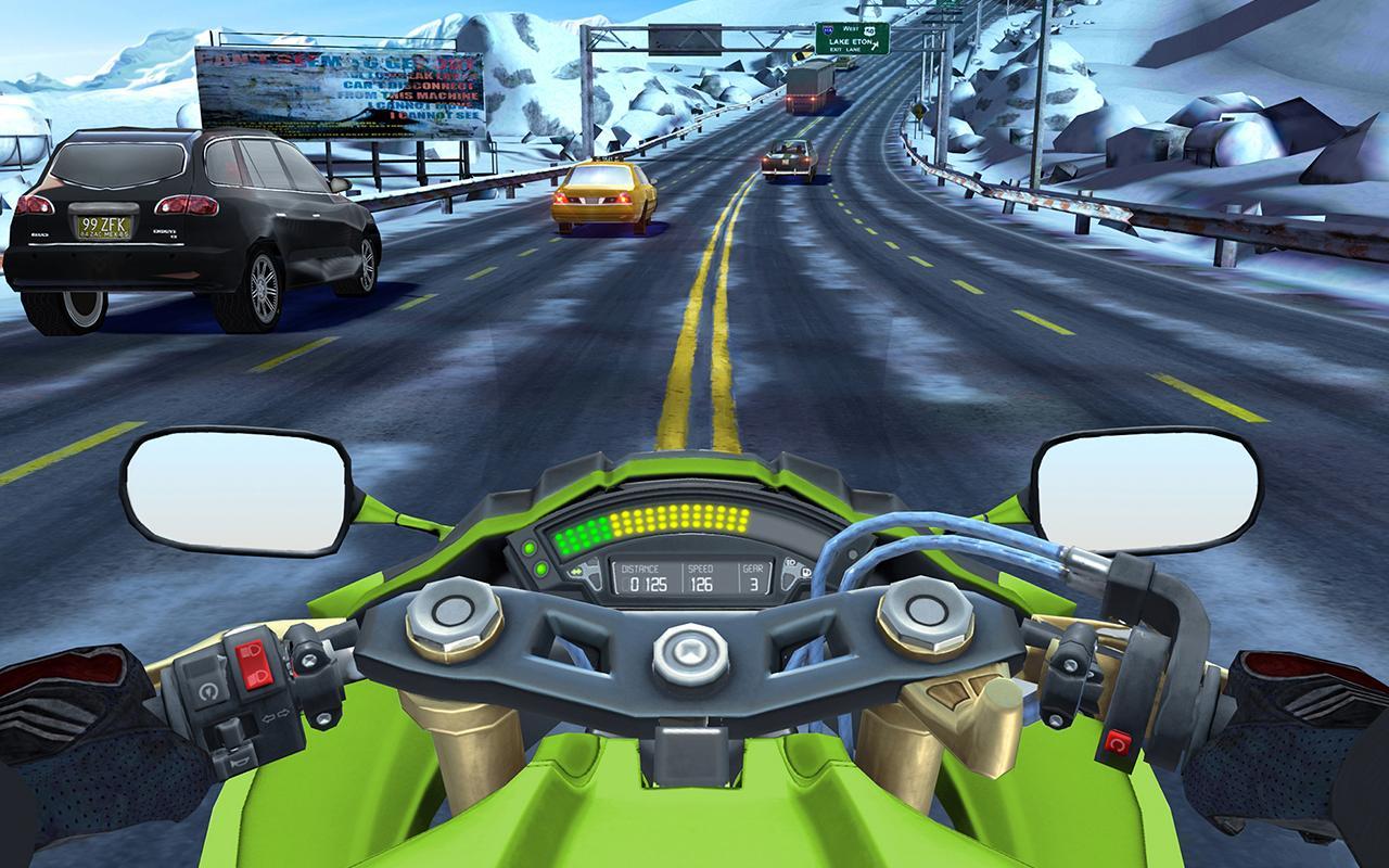 Screenshot of Moto Rider GO: Highway Traffic