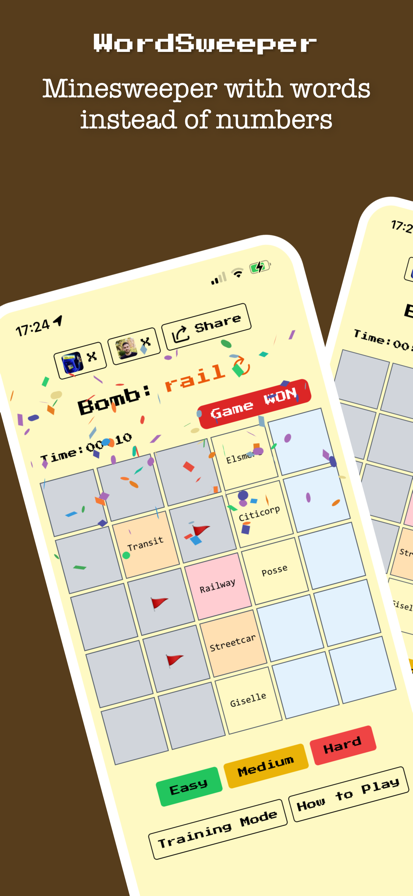 WordSweeper - Minesweeper Game游戏截图
