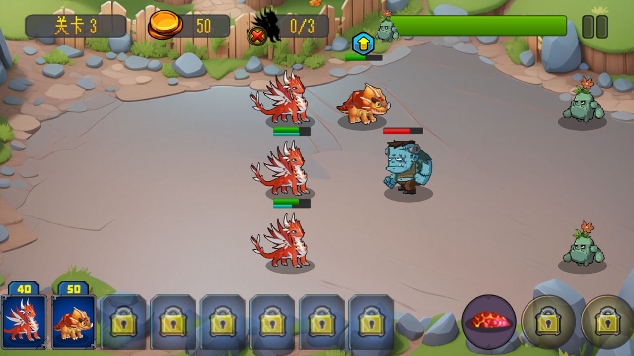 龙战僵尸游戏截图