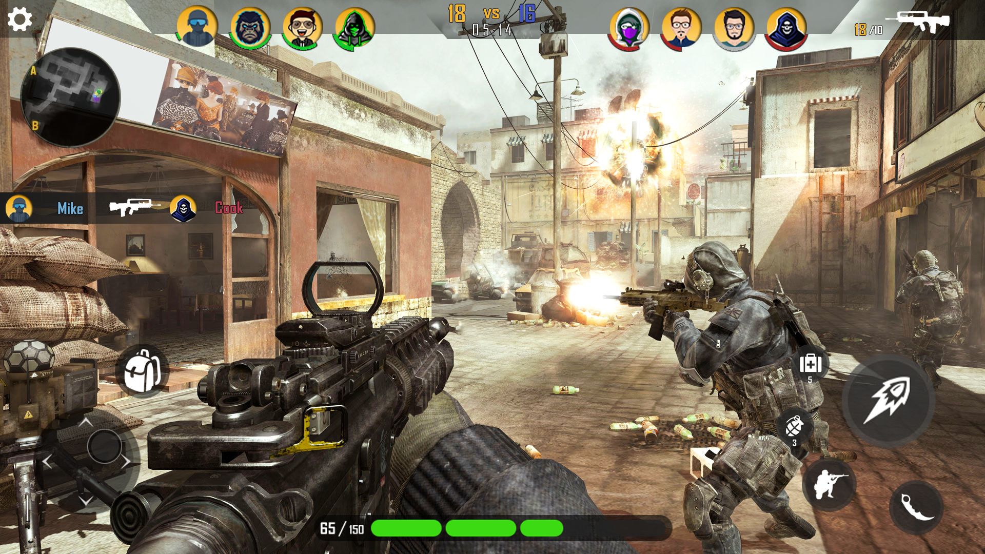 Screenshot of Real Army Man Anti Terrorist Shooting Games 2020