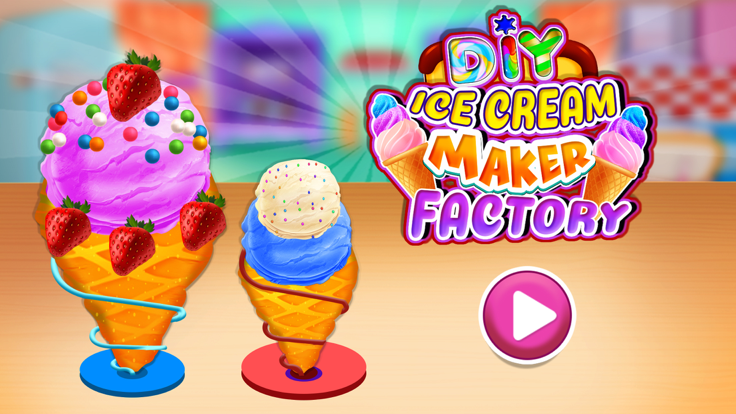 DIY冰淇淋机工厂游戏截图