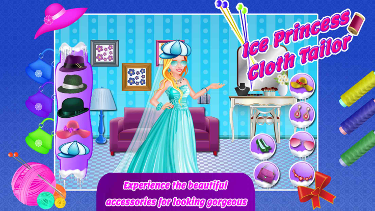 冰 公主 布 裁缝游戏截图