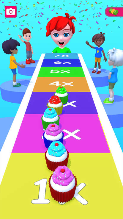 Cupcake Stack 3D Cupcake Game游戏截图