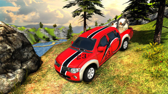 越野Hilux皮卡车驾驶模拟器游戏截图