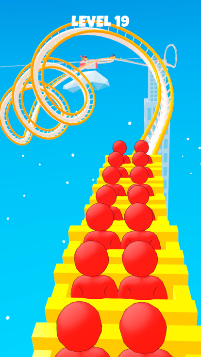 Roller Coaster Run 3D游戏截图