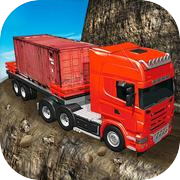 Truck Driving Uphill - Loader and Dump