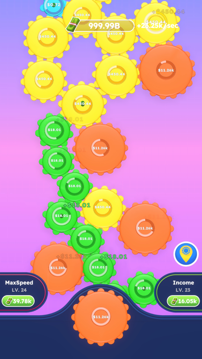 Cogs Clicker游戏截图