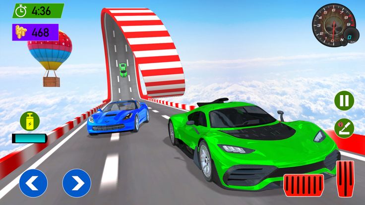Superhero Stunts Car Games游戏截图