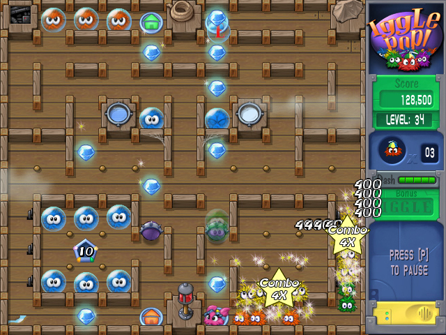 Iggle Pop Deluxe游戏截图