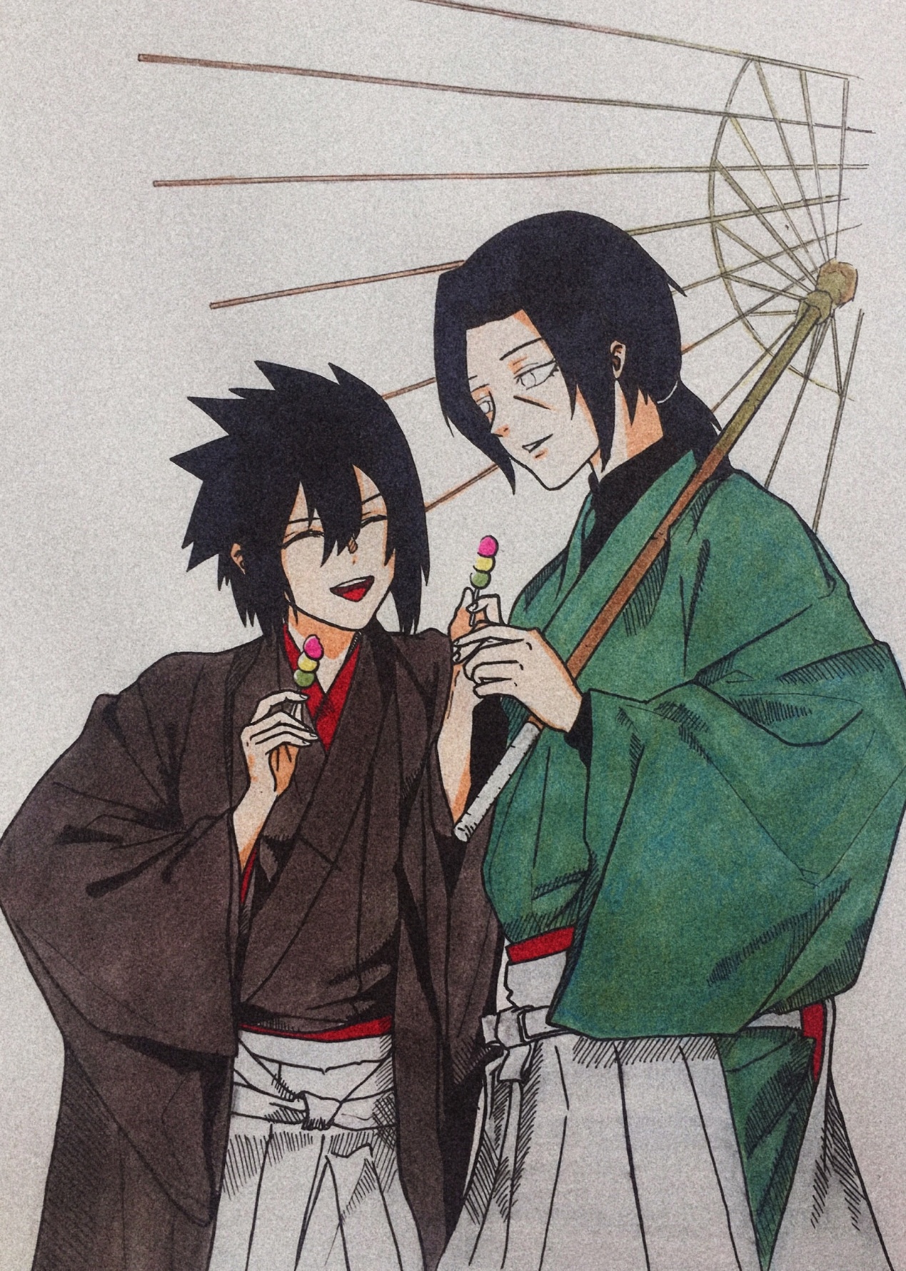 【壁纸】佐鼬夏日祭 - 火影忍者综合 | taptap 火影忍者社区