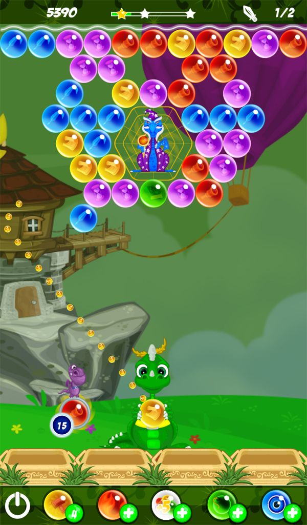 泡泡龙消消乐游戏截图