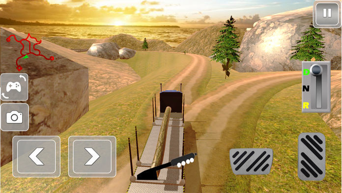 Extreme Truck Hill Drive : Real Mountain Climb-er游戏截图