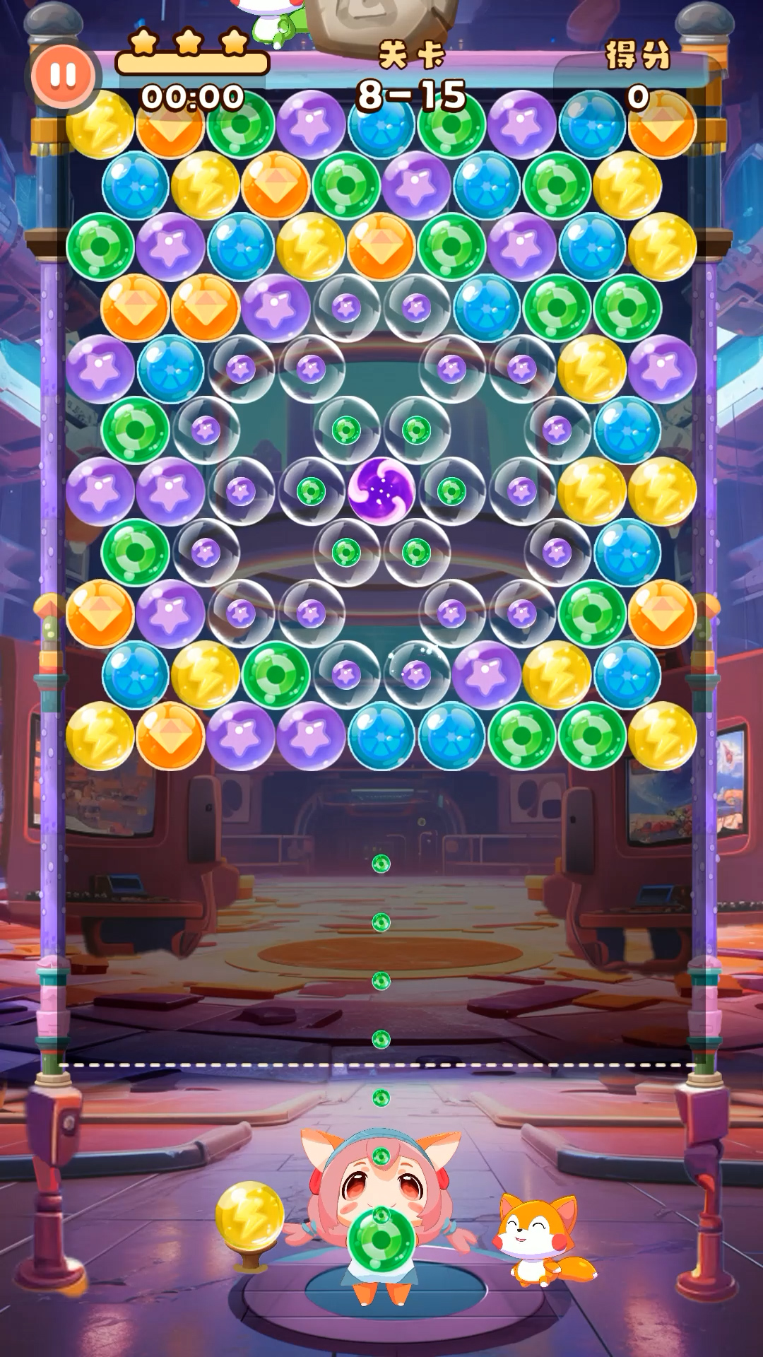 泡泡小狐游戏截图