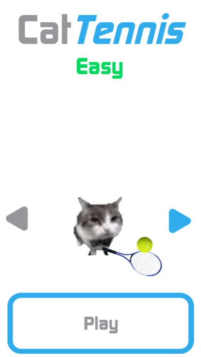 Cat Tennis游戏截图