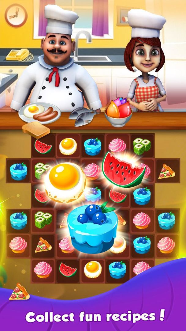 Screenshot of Chef Story: Free Match 3 Games