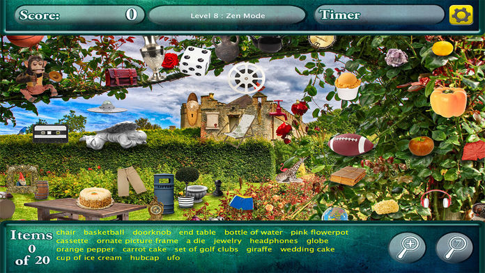 Hidden Objects: Secret World Gardens Seek & Find游戏截图
