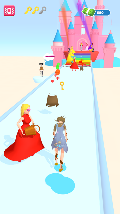Princess Run 3D!游戏截图