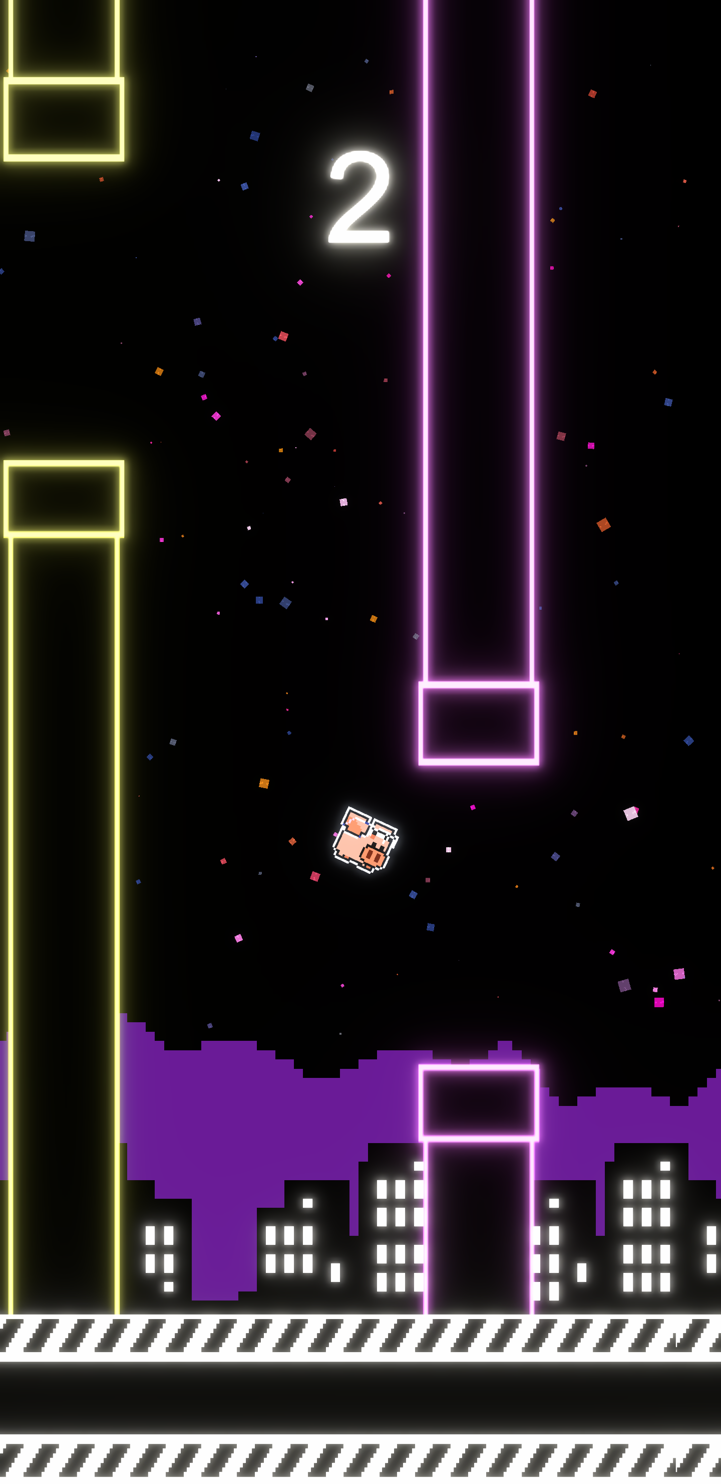 霓虹飞行游戏截图