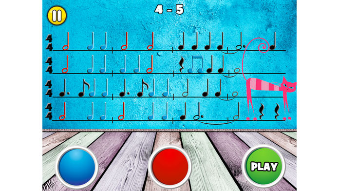 Rhythm Cat Pro - 学习如何看乐谱游戏截图