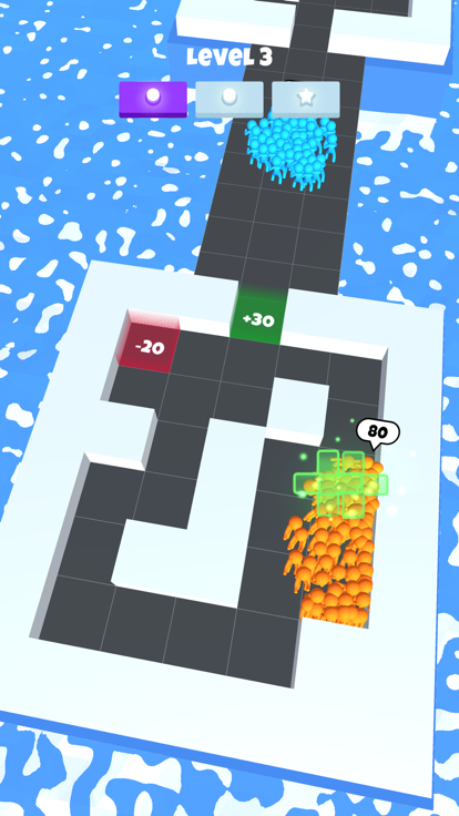 Crowd Maze 3D游戏截图