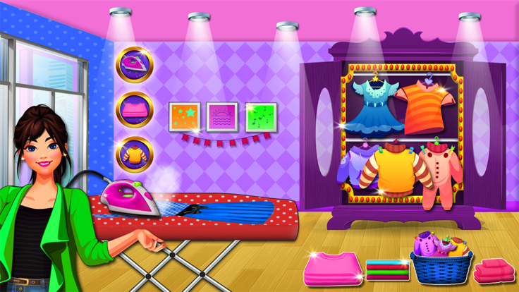 Laundry Clothes Washing游戏截图