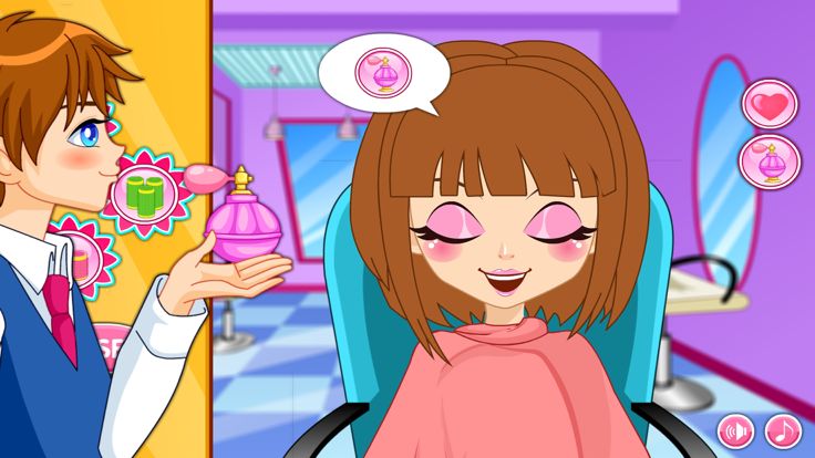 时尚发型(hair salon)游戏截图