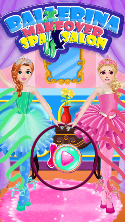 芭蕾舞演員芭蕾舞女演員化妝游戏截图